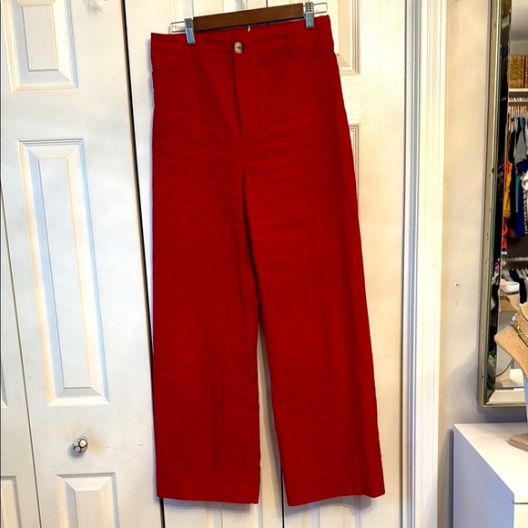 Maeve Pants - Anthropologie Maeve The Colette Full-Length Wide-Leg Pants